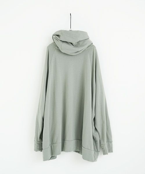 VU.ヴウ.dyed hoody vu-s22-t11[GREEN GRAY]_