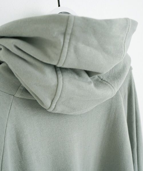 VU.ヴウ.dyed hoody vu-s22-t11[GREEN GRAY]_