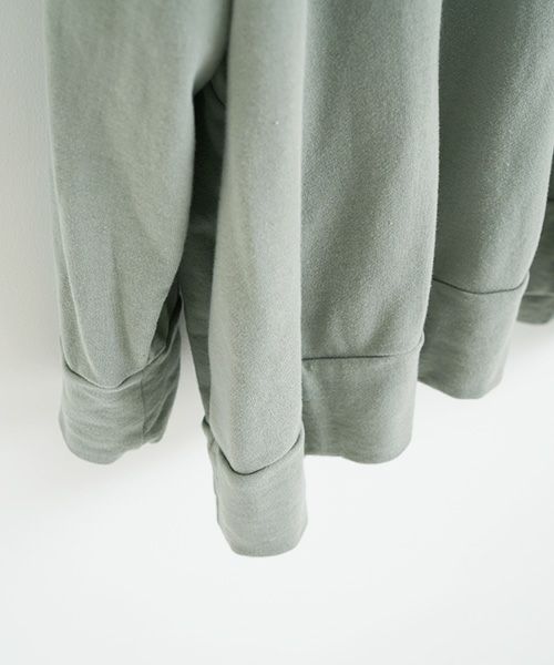 VU.ヴウ.dyed hoody vu-s22-t11[GREEN GRAY]_