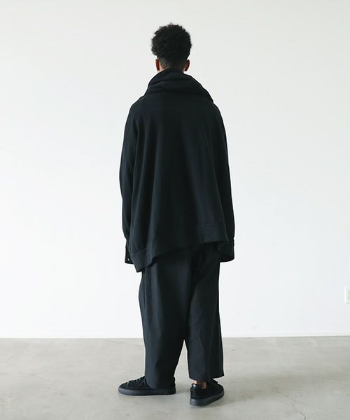 VU.ヴウ.dyed hoody vu-s22-t11[SUMI BLACK]:s_