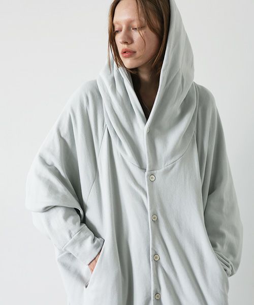 VU.ヴウ.dyed hoody vu-s22-t11[CHALK]:s_