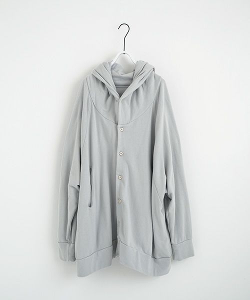 VU.ヴウ.dyed hoody vu-s22-t11[CHALK]:s_