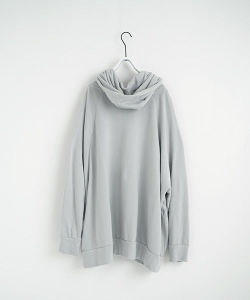 VU.ヴウ.dyed hoody vu-s22-t11[CHALK]:s_