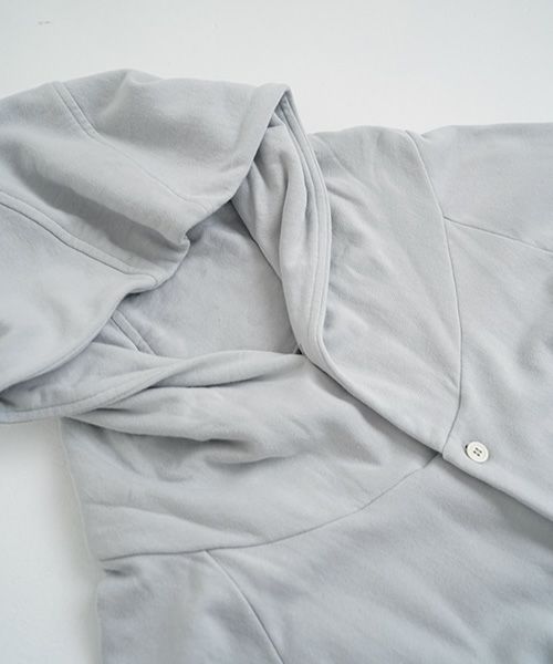 VU.ヴウ.dyed hoody vu-s22-t11[CHALK]:s_