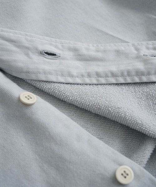 VU.ヴウ.dyed hoody vu-s22-t11[CHALK]:s_