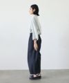 VU.ヴウ.easy pants vu-s22-p13[DEEP BLUE]_