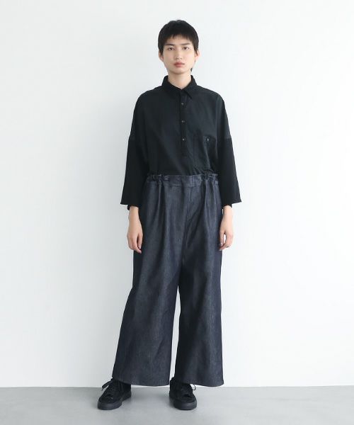 VU.ヴウ.easy pants vu-s22-p13[DEEP BLUE]_