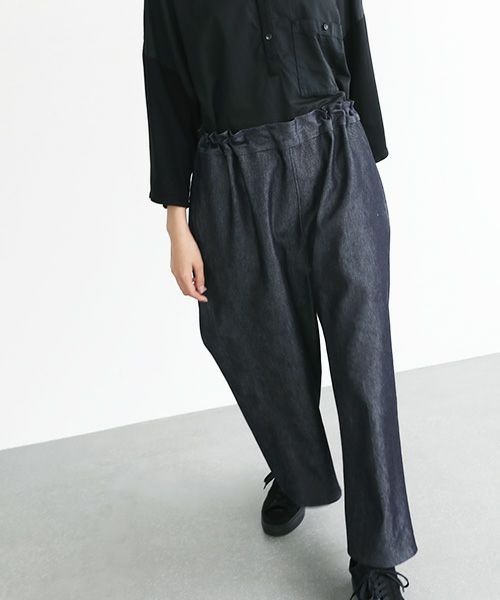 VU.ヴウ.easy pants vu-s22-p13[DEEP BLUE]_
