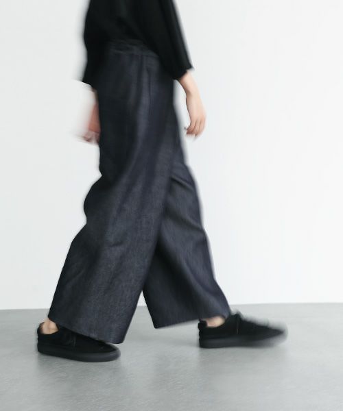 VU.ヴウ.easy pants vu-s22-p13[DEEP BLUE]_