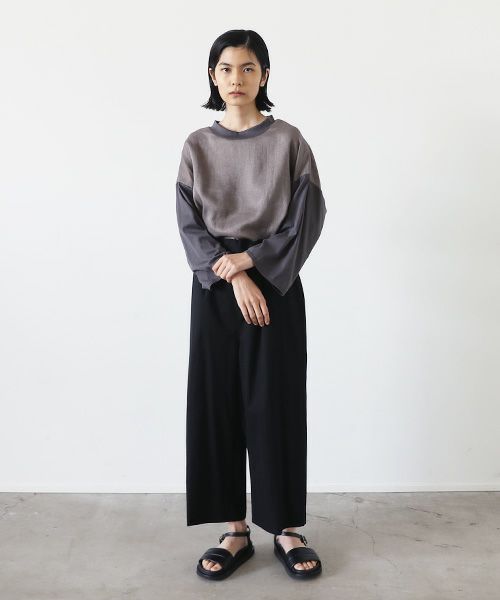 VU.ヴウ.easy pants vu-s22-p13[BLACK]