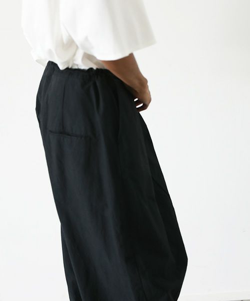 VU.ヴウ.wide silhouette pants vu-s22-p14[SUMI BLACK]:s
