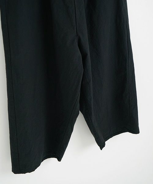 VU.ヴウ.wide silhouette pants vu-s22-p14[SUMI BLACK]:s