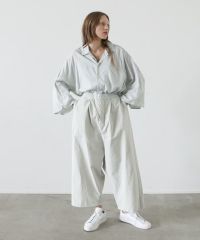 VU.ヴウ.wide silhouette pants vu-s22-p14[CHALK]_