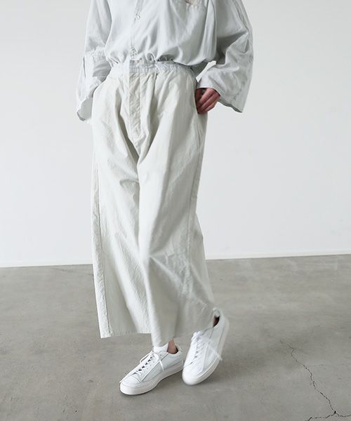 VU.ヴウ.wide silhouette pants vu-s22-p14[CHALK]_