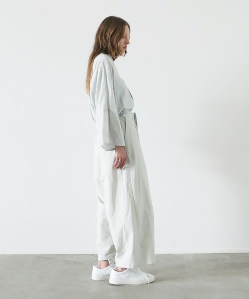 VU.ヴウ.wide silhouette pants vu-s22-p14[CHALK]_