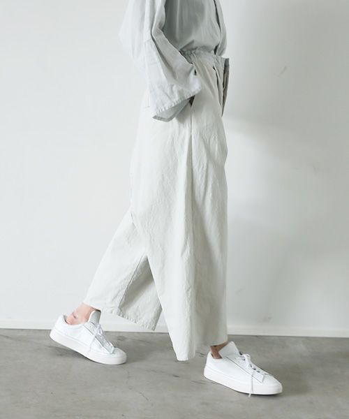 VU ヴウ wide silhouette pants vu-s22-p14[CHALK]_