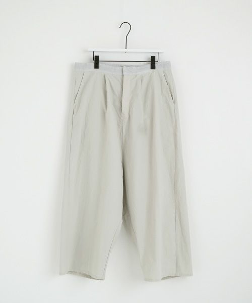 VU.ヴウ.wide silhouette pants vu-s22-p14[CHALK]_