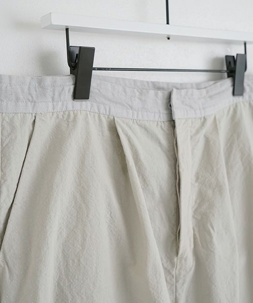 VU.ヴウ.wide silhouette pants vu-s22-p14[CHALK]_