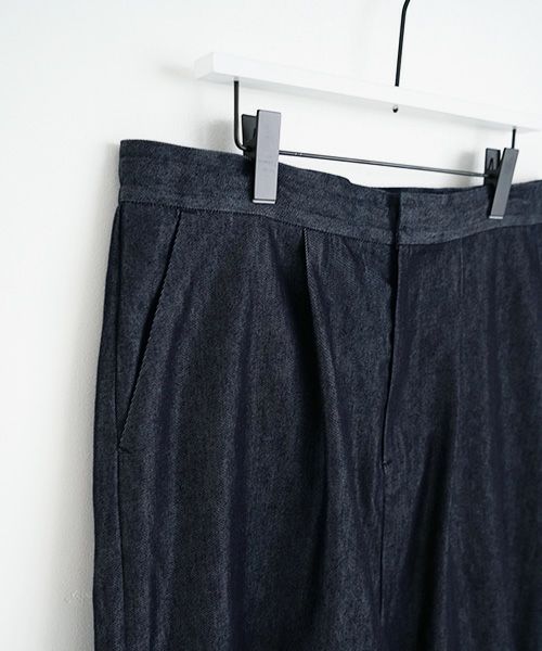 VU.ヴウ.wide silhouette pants vu-s22-p14[DEEP BLUE]:s_