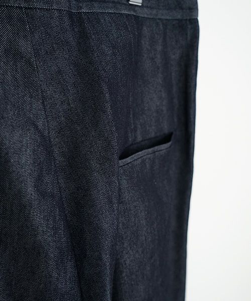 VU.ヴウ.wide silhouette pants vu-s22-p14[DEEP BLUE]:s_