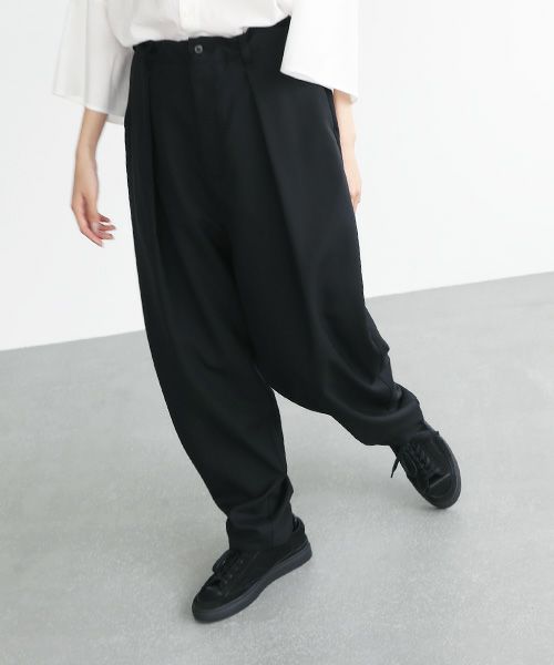 VU.ヴウ.tapered pants vu-s22-p15[BLACK]_