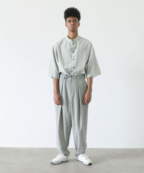 VU.ヴウ.tapered pants vu-s22-p15[GREEN GRAY]_