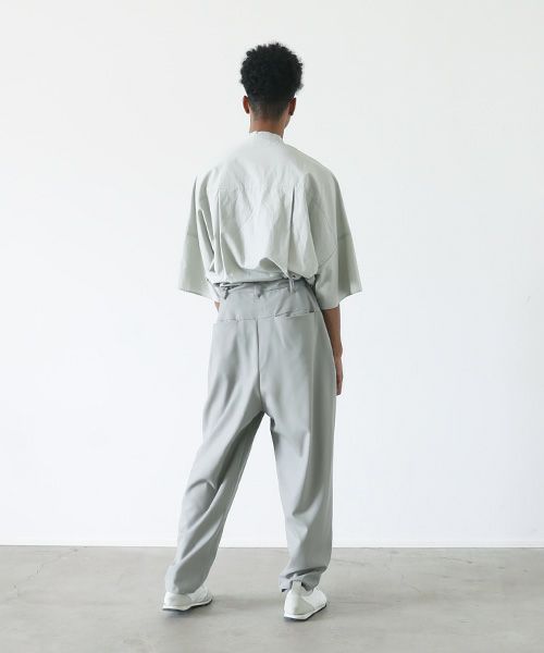 VU.ヴウ.tapered pants vu-s22-p15[GREEN GRAY]_
