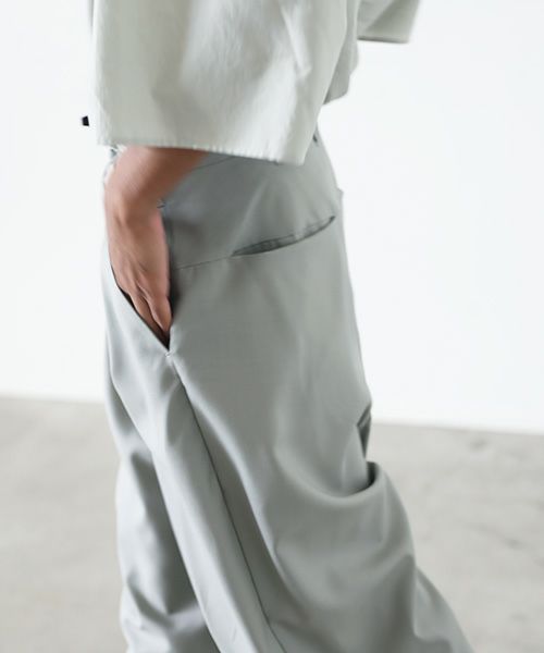 VU.ヴウ.tapered pants vu-s22-p15[GREEN GRAY]_