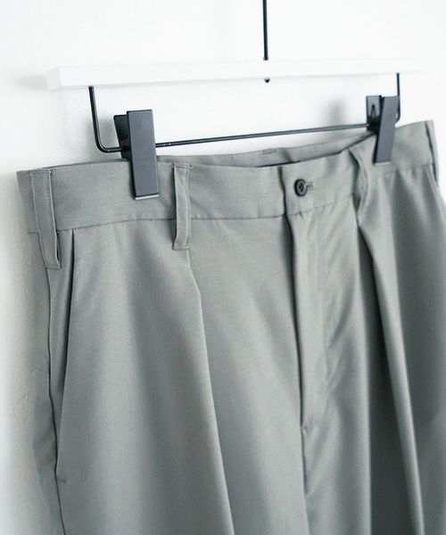 VU.ヴウ.tapered pants vu-s22-p15[GREEN GRAY]_