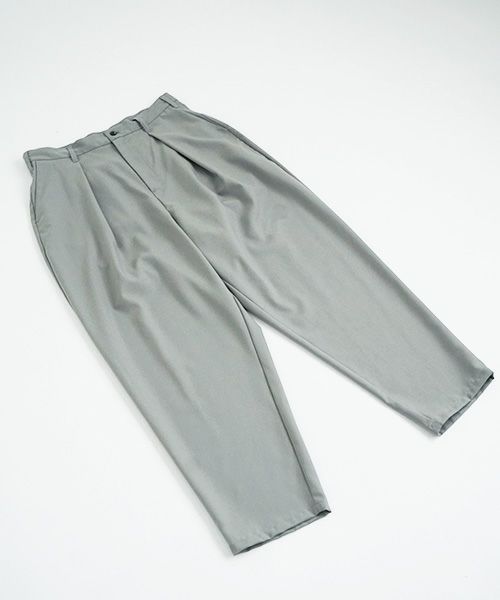 VU.ヴウ.tapered pants vu-s22-p15[GREEN GRAY]_