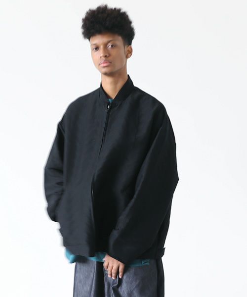 VU.ヴウ.stand collar bluson vu-s22-b16[BLACK]_