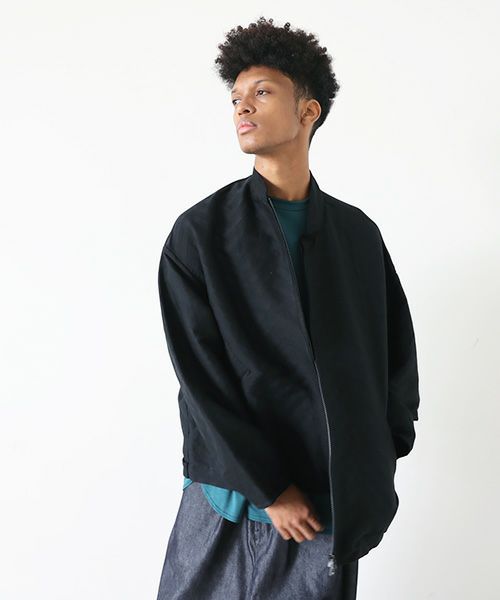 VU.ヴウ.stand collar bluson vu-s22-b16[BLACK]_