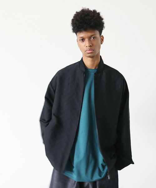 VU.ヴウ.stand collar bluson vu-s22-b16[BLACK]_