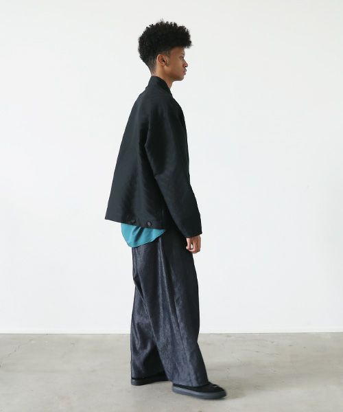 VU.ヴウ.stand collar bluson vu-s22-b16[BLACK]_