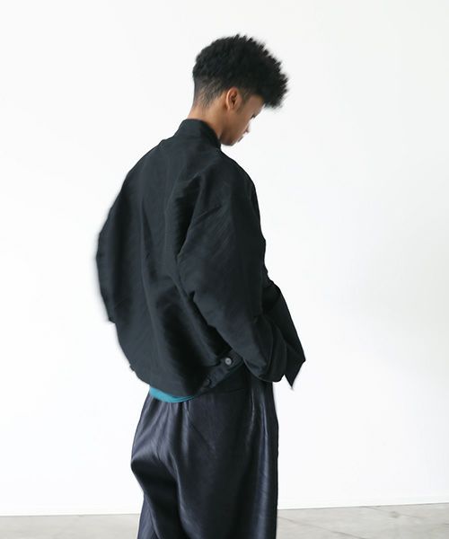 VU.ヴウ.stand collar bluson vu-s22-b16[BLACK]_