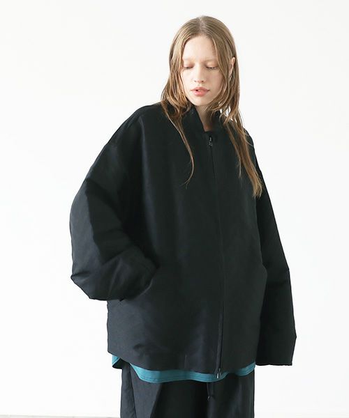 VU.ヴウ.stand collar bluson vu-s22-b16[BLACK]_