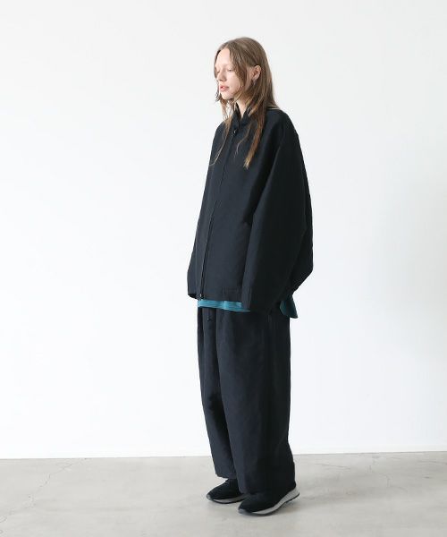 VU.ヴウ.stand collar bluson vu-s22-b16[BLACK]_