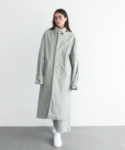 VU.ヴウ.standcollar coat vu-s22-b17[GREEN GRAY]_