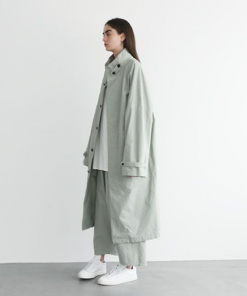 VU.ヴウ.standcollar coat vu-s22-b17[GREEN GRAY]_