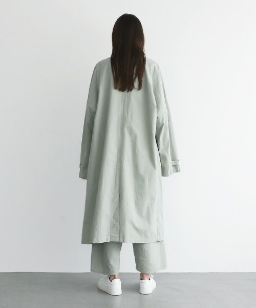 VU.ヴウ.standcollar coat vu-s22-b17[GREEN GRAY]_
