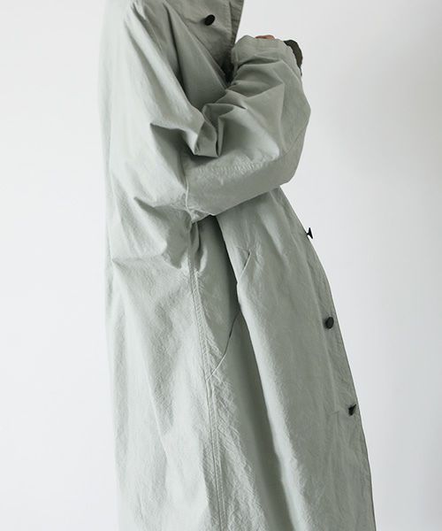 VU.ヴウ.standcollar coat vu-s22-b17[GREEN GRAY]_