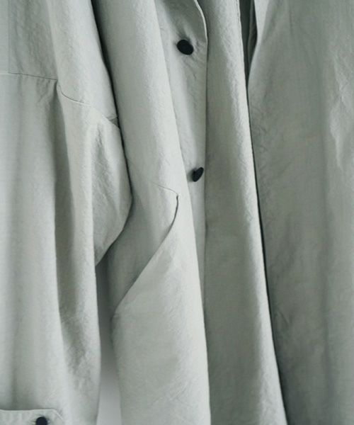 VU.ヴウ.standcollar coat vu-s22-b17[GREEN GRAY]_