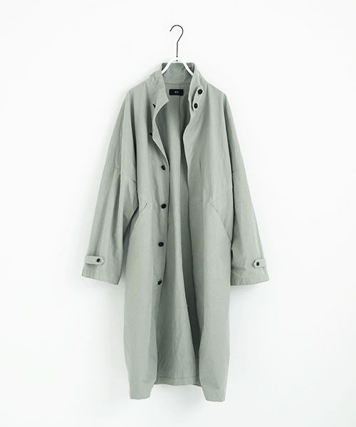 VU.ヴウ.standcollar coat vu-s22-b17[GREEN GRAY]_