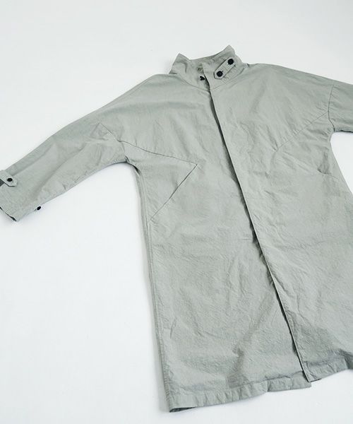 VU.ヴウ.standcollar coat vu-s22-b17[GREEN GRAY]_
