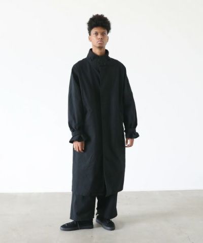 suzuki takayuki スズキタカユキ military coat[A212-14/black]
