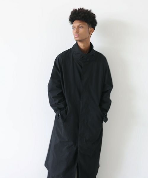 VU.ヴウ.standcollar coat vu-s22-b17[SUMI BLACK]_
