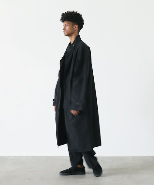 VU.ヴウ.standcollar coat vu-s22-b17[SUMI BLACK]_