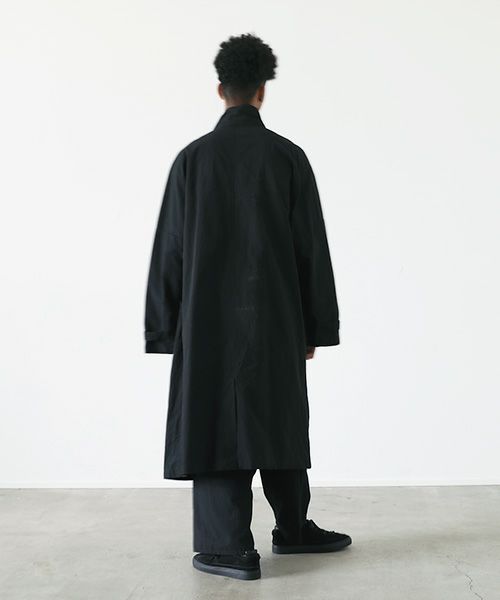 VU.ヴウ.standcollar coat vu-s22-b17[SUMI BLACK]_