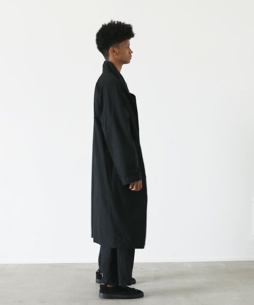VU.ヴウ.standcollar coat vu-s22-b17[SUMI BLACK]_