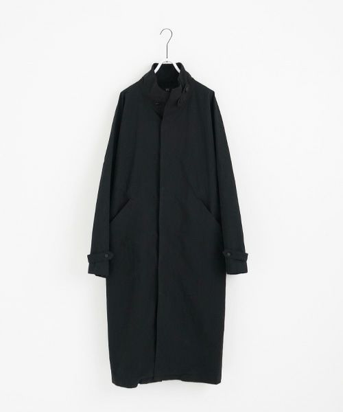 VU.ヴウ.standcollar coat vu-s22-b17[SUMI BLACK]_